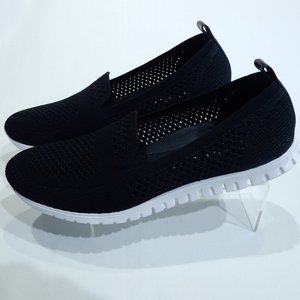 COLE HAAN BLACK ZERO GRAND MESH SNEAKERS IN SIZE 10B